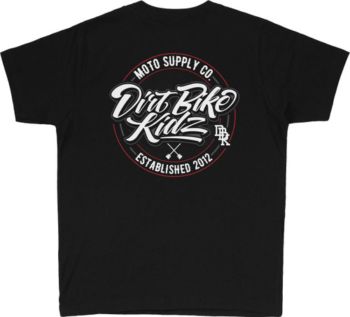 Dbk Supply Co. Youth Tee Black Yl YT-SUPPLYCO-L