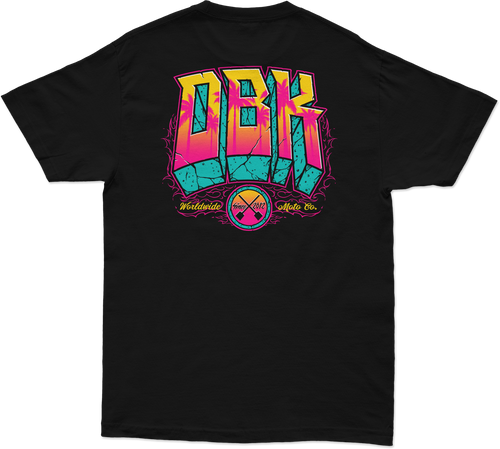 Dbk Block X Block Tee Black Md AT-BLOCKXBLOC-M