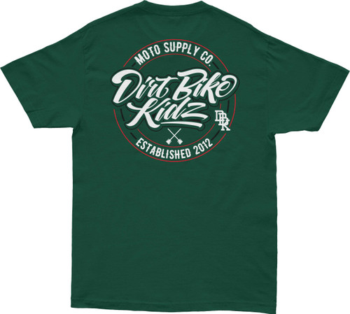Dbk Supply Co. Tee Forest Green 2X AT-SUPPLYCO-GN-2X