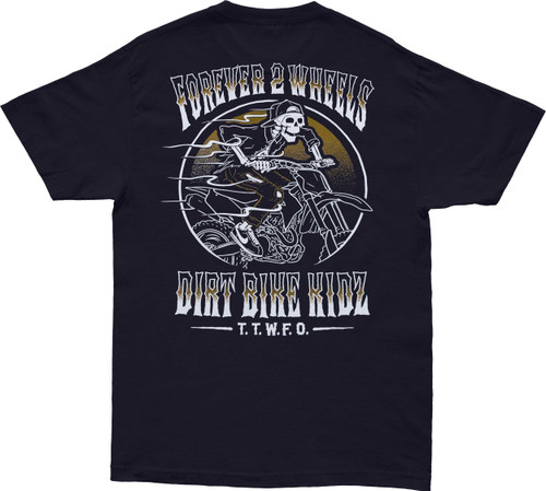 Dbk Ghost Rider Tee Navy Xl AT-GHOSTRIDER-NVY-XL
