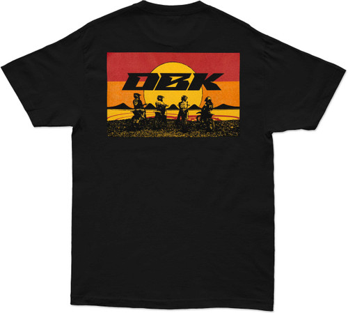 Dbk Sunday Stripe Tee Black 2X AT-SUNDAYSTR-2X