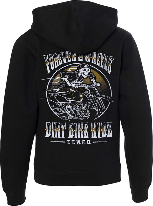 Dbk Ghost Rider Youth Hoodie Black Yl YH-GHOSTRIDER-L
