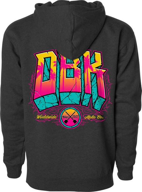 Dbk Block X Block Hoodie Charcoal Heather Md AH-BLOCKXBLOC-CH-M