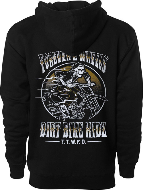 Dbk Ghost Rider Hoodie Black Lg AH-GHOSTRIDER-L