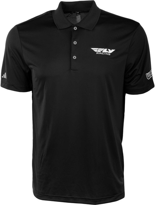Fly Racing Fly Racing Polo Black/White Md 99-7148M