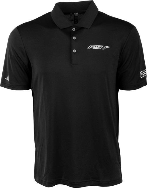 Rst Rst Polo Black/White Md 99-7153M