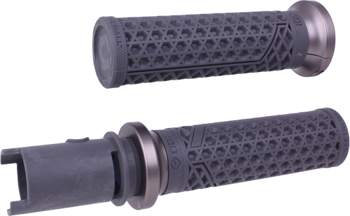 Odi Van'S Lock-On Grips Graphite/Gun Metal Cvo `23-24 V31VHTCH-H