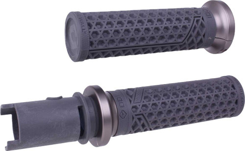Odi Van'S Lock-On Grips Graphite/Gun Metal Cvo `23-24 V31VHTCH-H