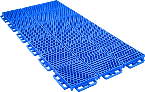 Caliber Protech Flooring Smooth Blue 24 Pc 13612-4