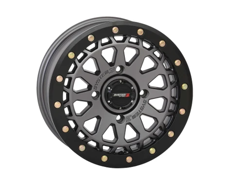 System 3 Sb6 Bl Wheel 15X7 6+1 (+45Mm) 4/156 Matte Gunmetal Grey 15S3-6657
