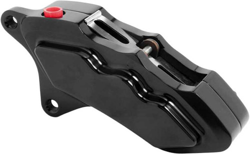 Hawg Halters Inc 6 Pist Diff Front Caliper L/H Black 00-Up W/ 11.5" Rotor LHSAB6001
