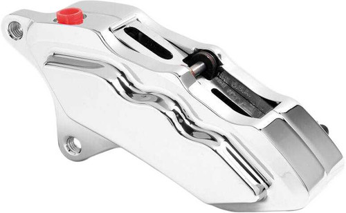 Hawg Halters Inc 6 Pist Diff Front Caliper L/H Chrome 00-Up W/ 11.5" Rotor LHSCC6001