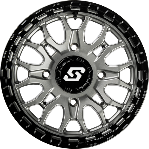 Sedona Ignition Wheel 15X7 4/137 +10Mm Gunmetal/Blk A-S28G-57037+10