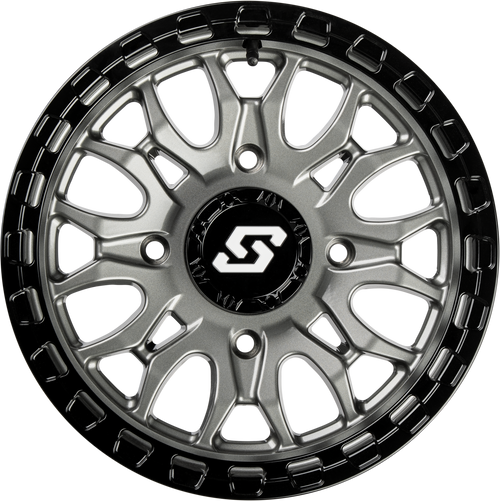 Sedona Ignition Wheel 15X7 4/156 +10Mm Gunmetal/Blk A-S28G-57056+10