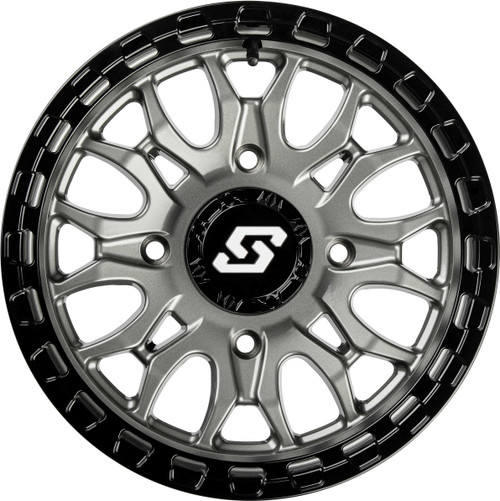 Sedona Ignition Wheel 14X7 4/156 +10Mm Gunmetal/Blk A-S28G-47056+10