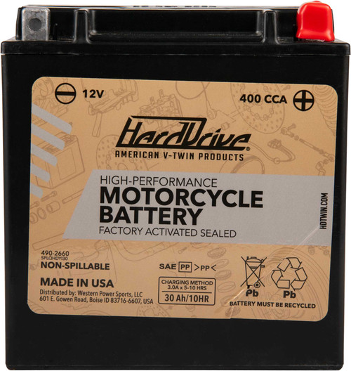 Harddrive High Perform Battery Yix30L Cca 400 HRDM7230L