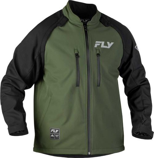 Fly Racing Patrol Jacket Forest Green/Black Sm 380-682S