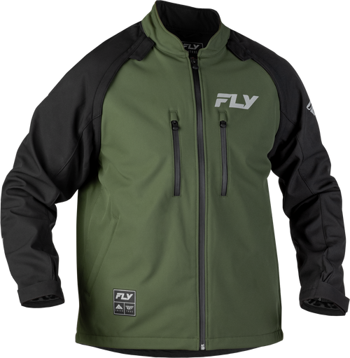 Fly Racing Patrol Jacket Forest Green/Black Xl 380-682X
