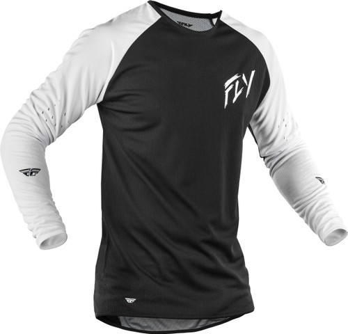 Fly Mtb Gravity Dig Long Sleeve Jersey Black/White Sm 359-322S