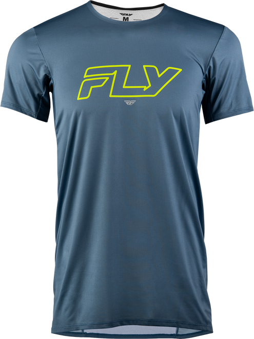 Fly Mtb Enduro Short Sleeve Jersey Slate/Hi-Vis Xl 359-221X