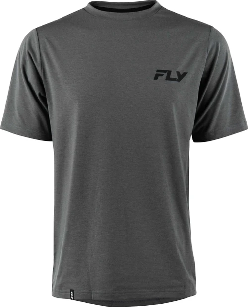 Fly Mtb Trail Tee Grey Sm 359-121S