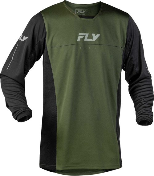 Fly Racing Patrol Jersey Forest Green/Black Sm 380-652S