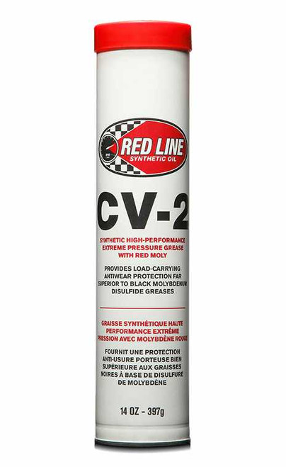 Red Line Cv-2 Grease W/ Moly Tube 14 Oz (6/Case Sold Ea) 80402