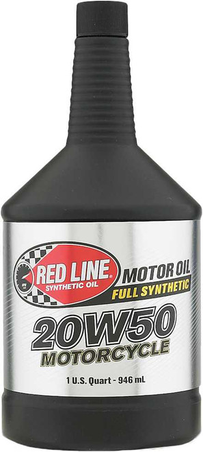 Red Line Motor Oil 20W50 4T 1 Qt (12/Case Sold Ea) 42504