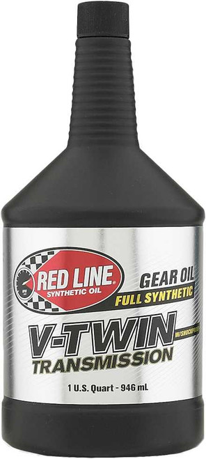 Red Line V-Twin Trans Oil W/ Shockproof 1 Qt (12/Case Sold Ea) 42804