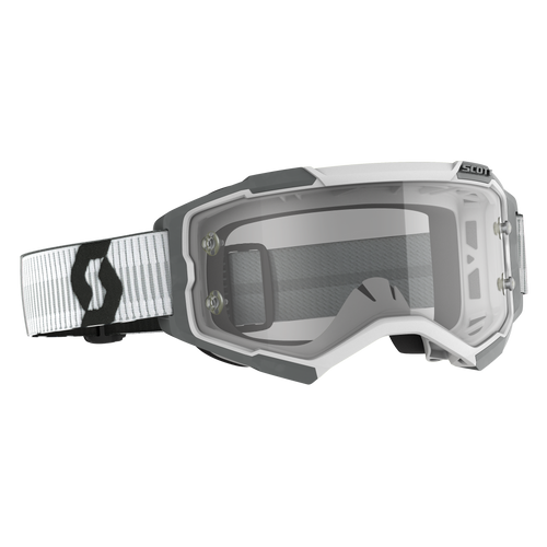 Scott Fury Goggle White/Grey Clear Works Lens 274514-1039113