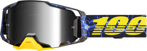 100% Armega Goggle Furious Mirror Silver Lens 50005-00046