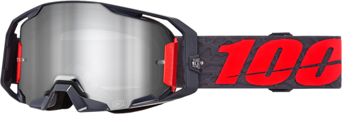 100% Armatic Goggle Turo Mirror Silver Lens 50060-00014