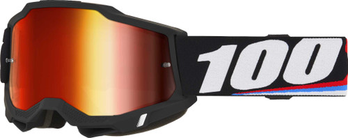 100% Accuri 2 Goggle Magnus Red Mirror Lens 50014-10065