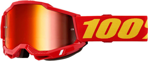 100% Accuri 2 Junior Goggle Red Mirror Red Lens 50025-00013