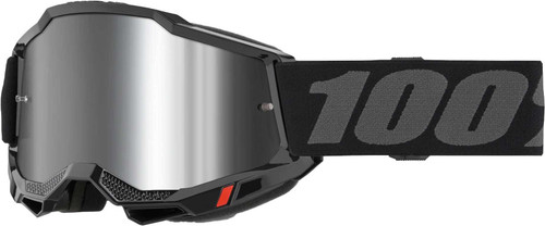 100% Accuri 2 Junior Goggle Black Mirror Silver Lens 50025-00011