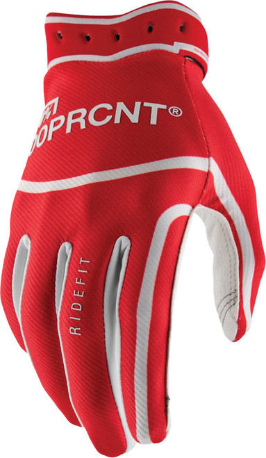 100% Ridefit Gloves Red 2X 10046-00015