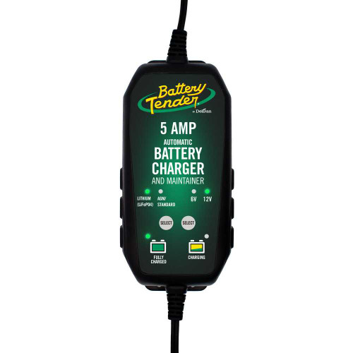 Battery Tender Plus 5 Amp He Charger 022-0186G-DL-WH