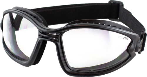 Bobster Ballast Sunglasses Black Frame Clear Lens BBL001