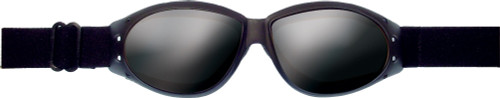 Bobster Cruiser Sunglasses Black W/Smoke Reflective Lens BCA001R