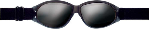 Bobster Cruiser Sunglasses Black W/Smoke Reflective Lens BCA001R