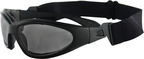 Bobster Gxr Sunglasses Black W/Smoke Lens GXR001