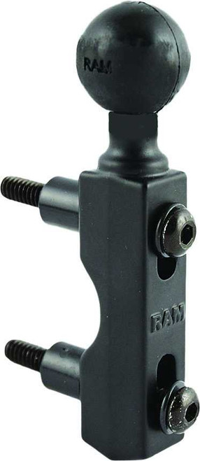 Ram Motorcycle Brake/Clutch Reservoir Base W/1" Ball RAM-B-309-1U