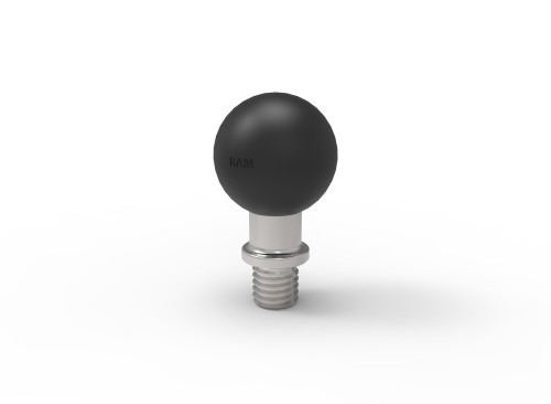Ram 1" Ball W/M10X1.5 Pitch Male Thread RAM-B-349-1U