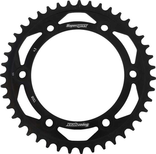 Supersprox Rear Sprocket Steel 43T-520 Blk Hon RFE-1308-43-BLK