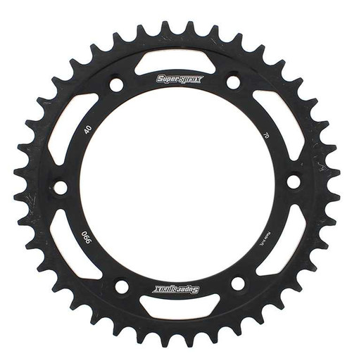 Supersprox Rear Sprocket Steel 40T-520 Blk Hus/Husq/Ktm RFE-990-40-BLK
