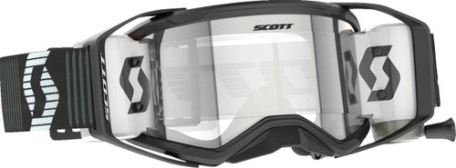 Scott Prospect 2.0 WFS Goggle - Roll-Off - Black/White - Clear Lens 4214741007113