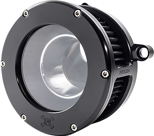 Feuling Parts BA Air Cleaner Kit - Black/Clear with Black Filter - M8 5574