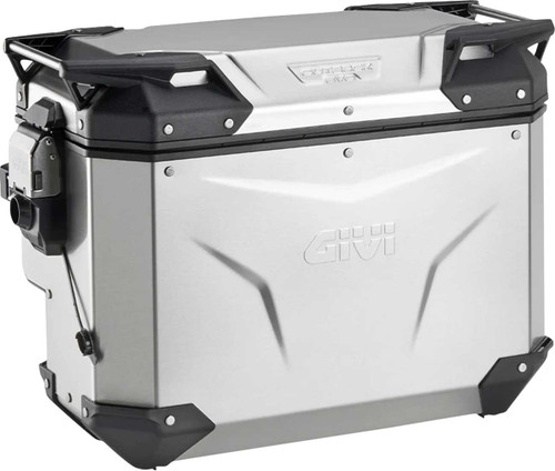 GIVI Outback Evo Side Case - Right - 40 Liter - Silver OBKEVS40AR