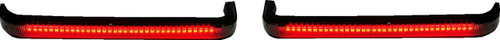 CUSTOM DYNAMICS Saddlebag Lights - Low Profile - Red LEDs - Smoke Lens CD-LP-2026-S