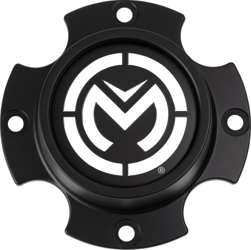 MOOSE OFFROAD Center Cap - Replacement/Deep - 27X Wheel - 4/156 - Black